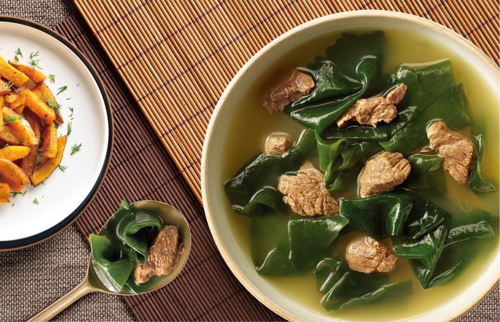 canh rong biển
