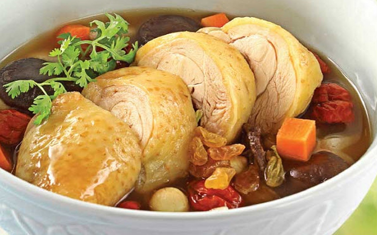 Bánh ướt lòng gà