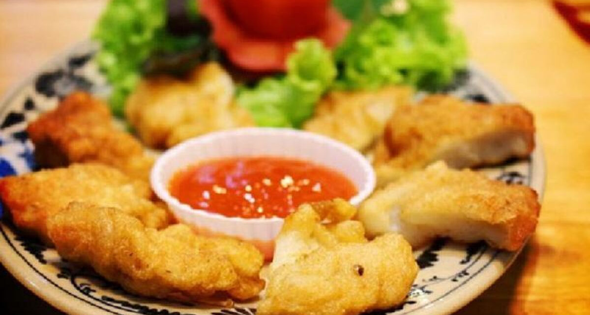 chả mực, gà rim