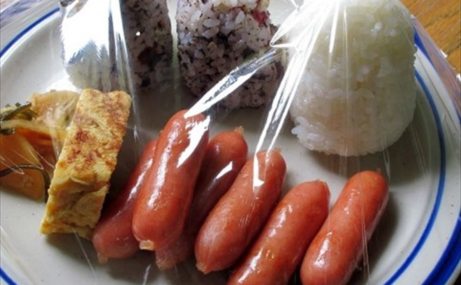 Sử dụng màng bọc thực phẩm